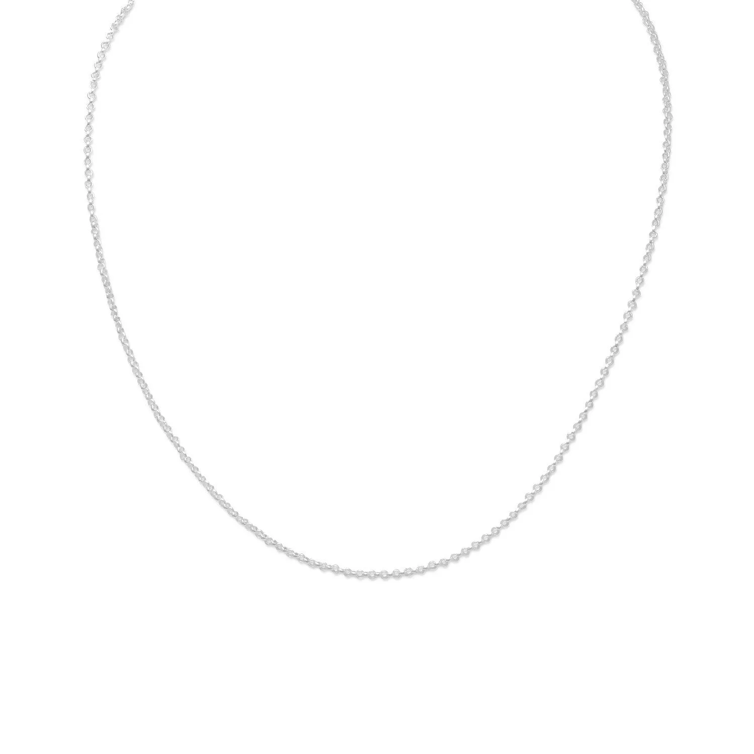 13" 1" Extension Rolo Chain Necklace