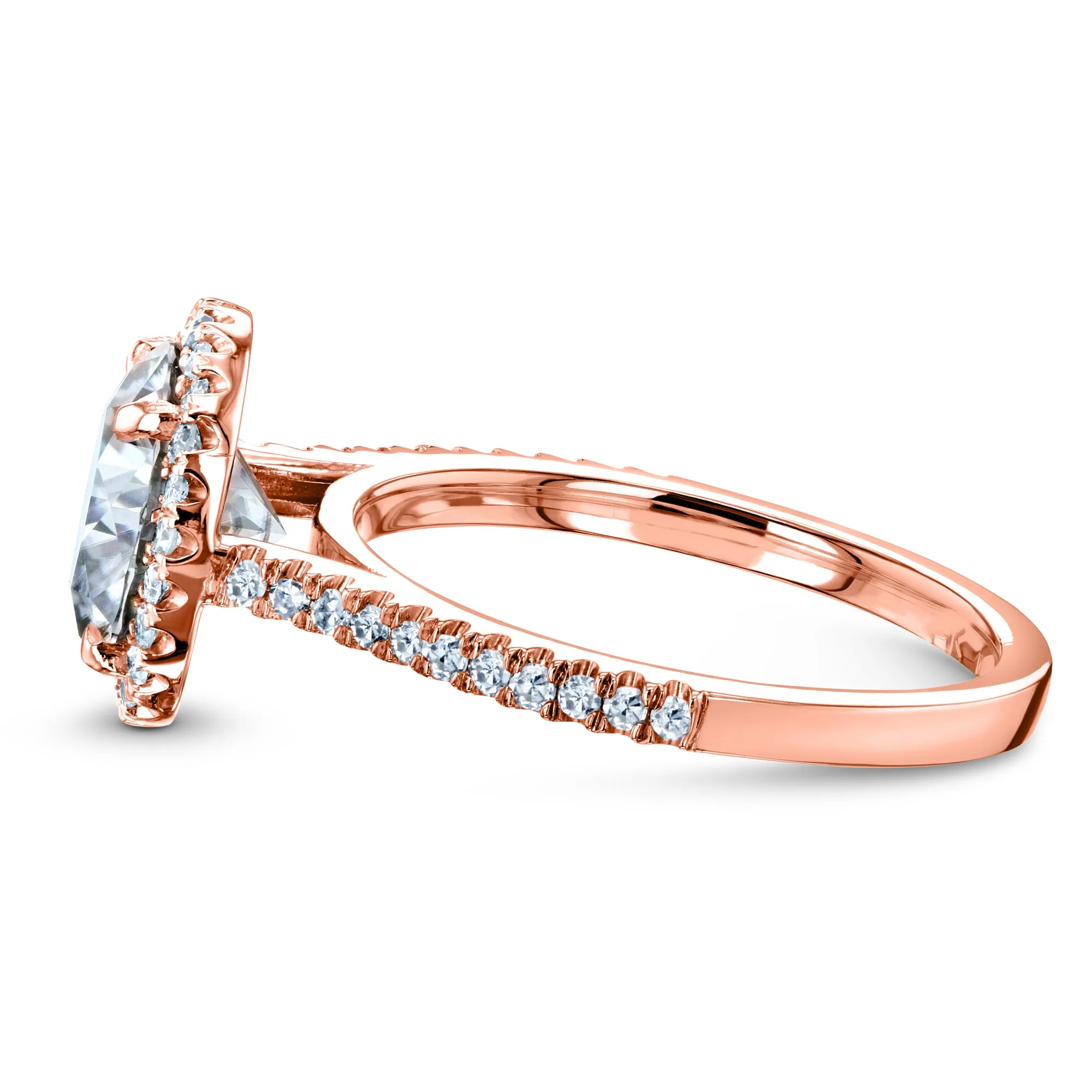 2.5ct Capri Oval 3pc Pink Bridal Set (DEF/VS)