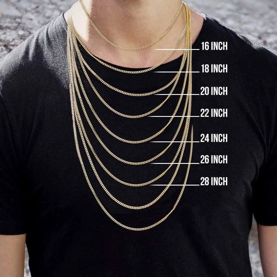 2.5mm Diamond Cut Rope Chain – 14K Solid Gold