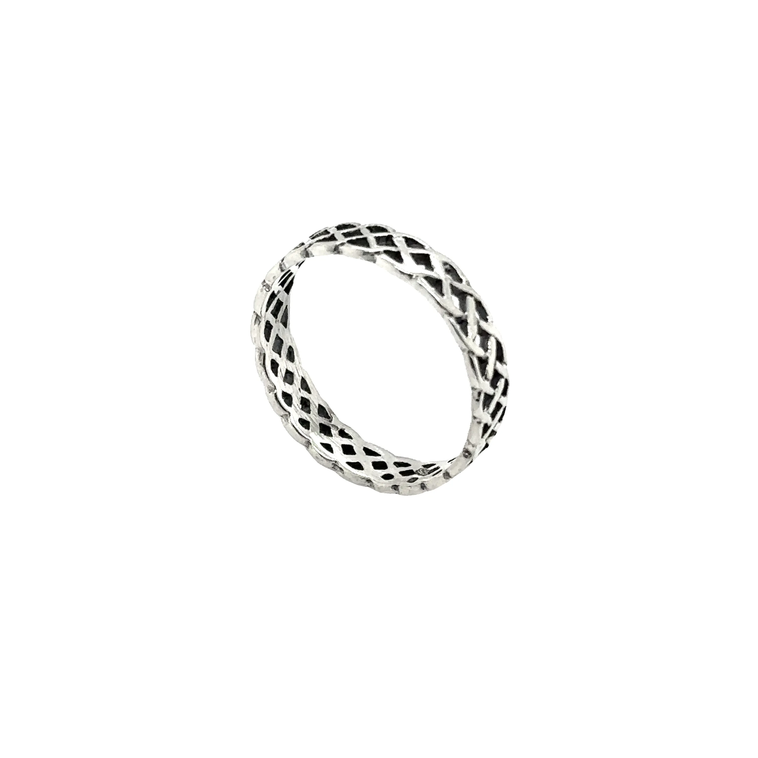 4mm Weave Band Ring