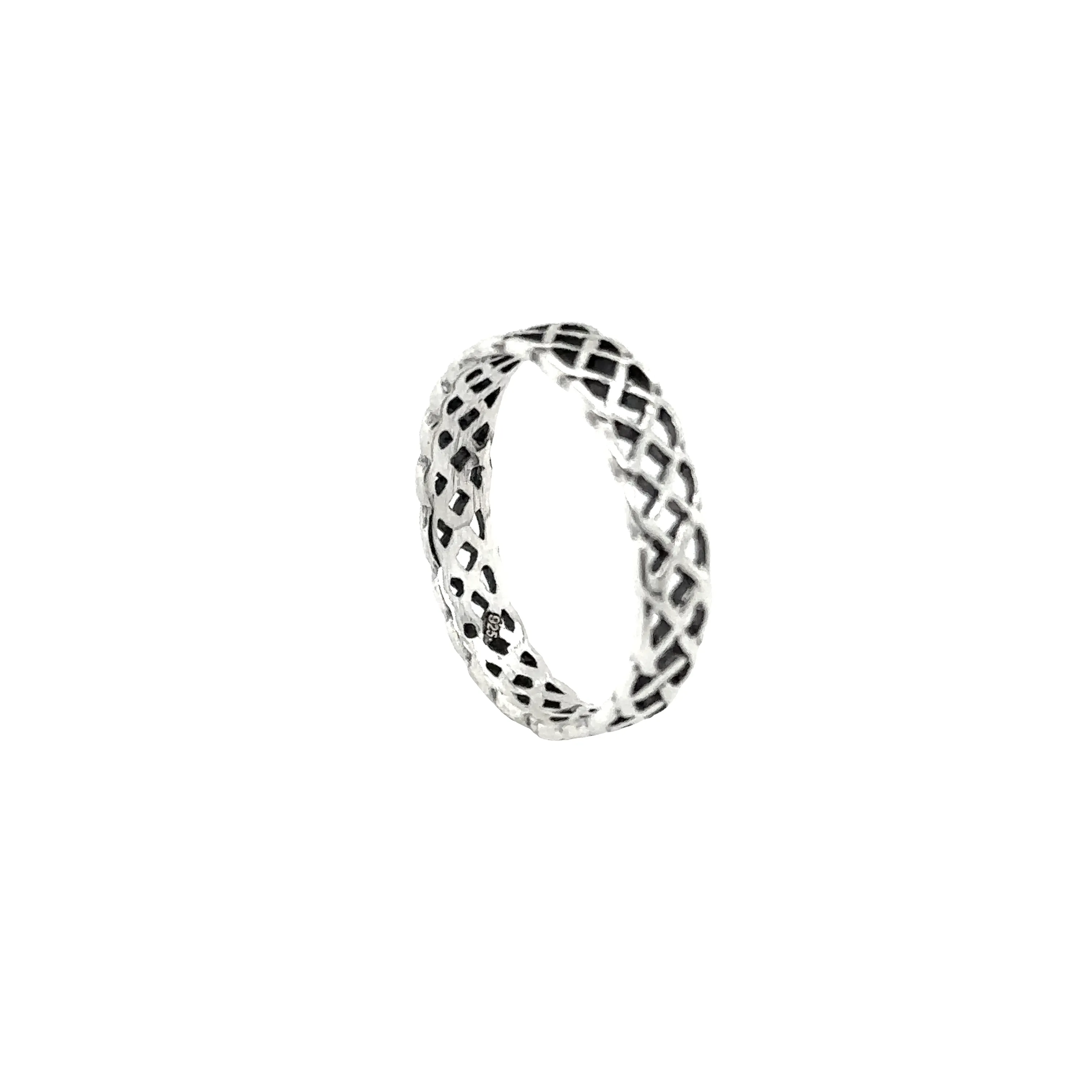 4mm Weave Band Ring