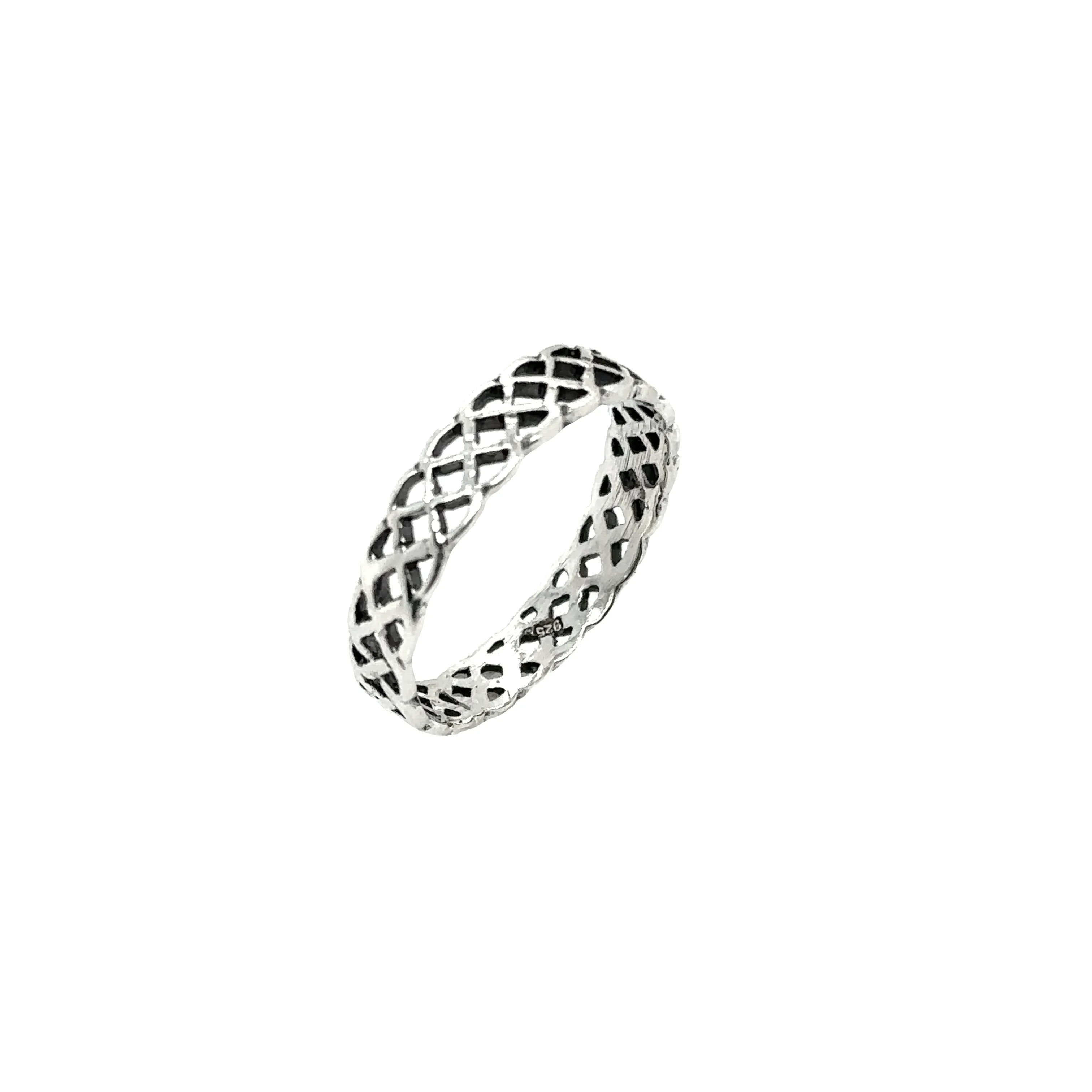 4mm Weave Band Ring