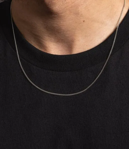 Artsy Cuban Link Chain 2mm Silver