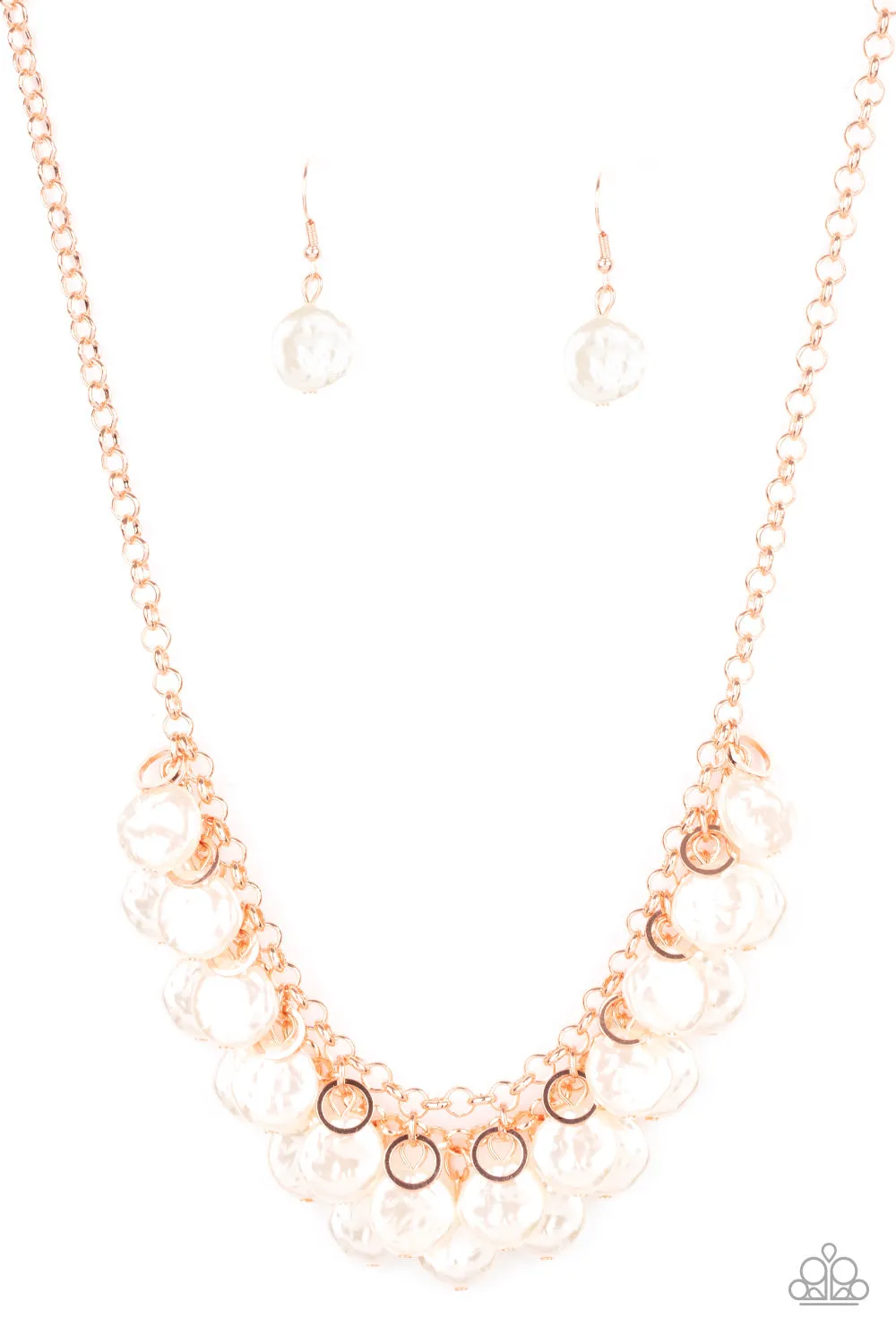 BEACHFRONT And Center - Copper Necklace