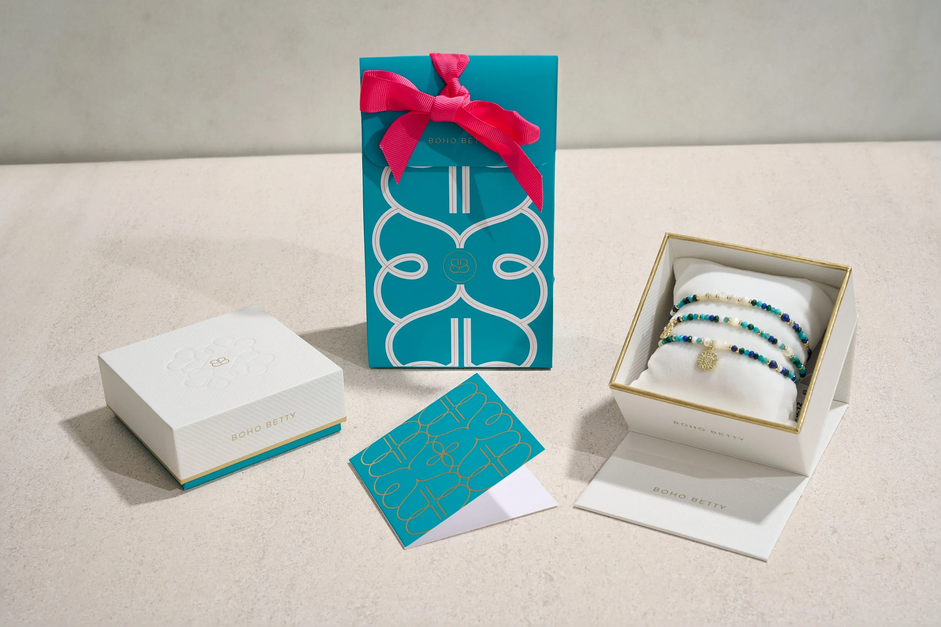 BeeHive 3 Layer Bracelet Stack