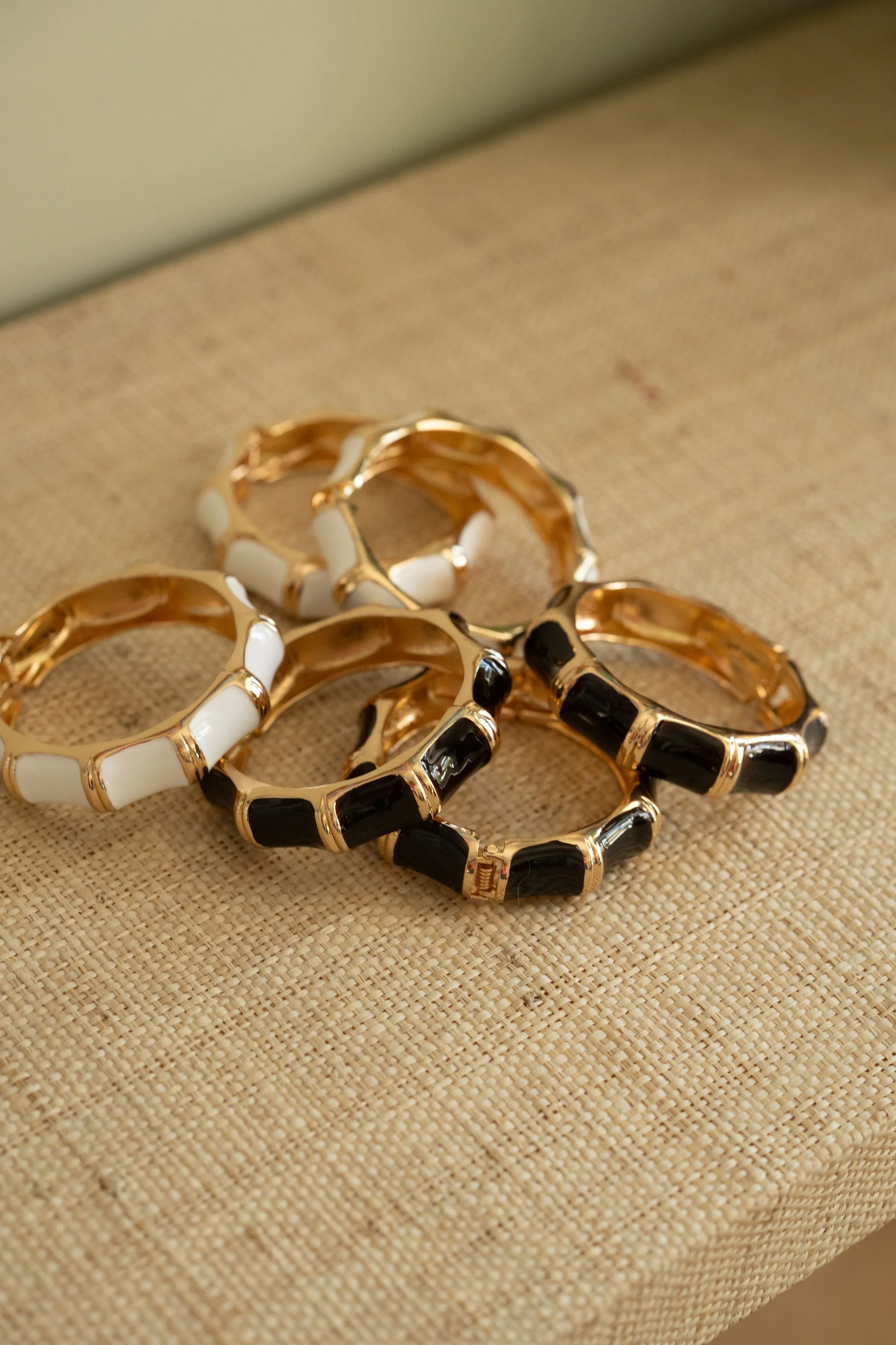 Black Bamboo Bracelet