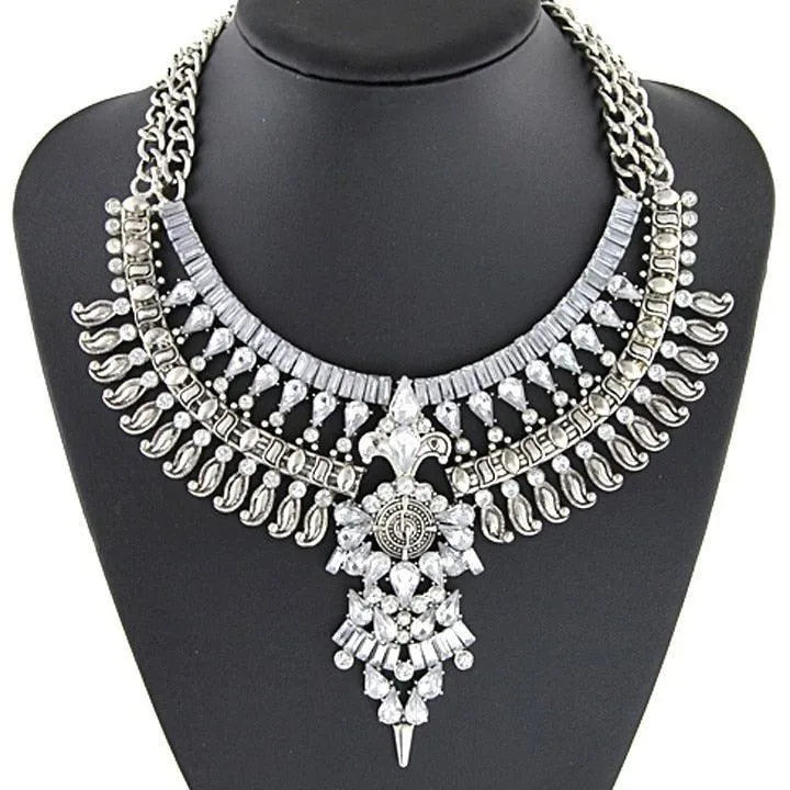Bohemian Carved Vintage Necklace