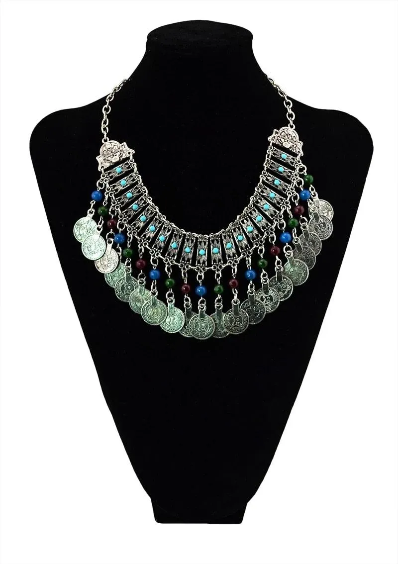 Bohemian Gypsy Woman Necklace