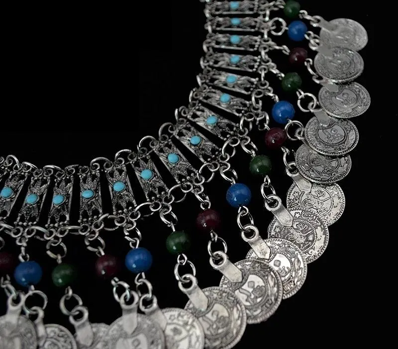 Bohemian Gypsy Woman Necklace