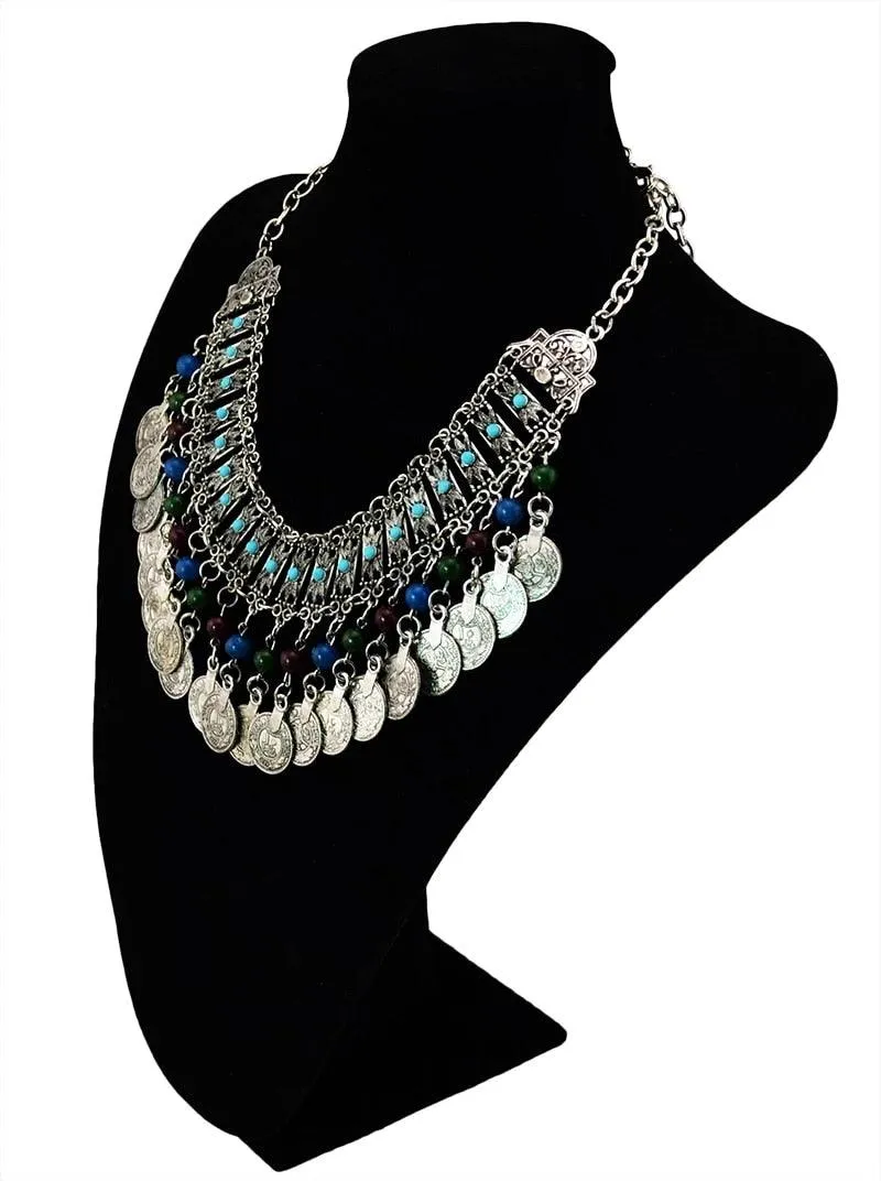 Bohemian Gypsy Woman Necklace