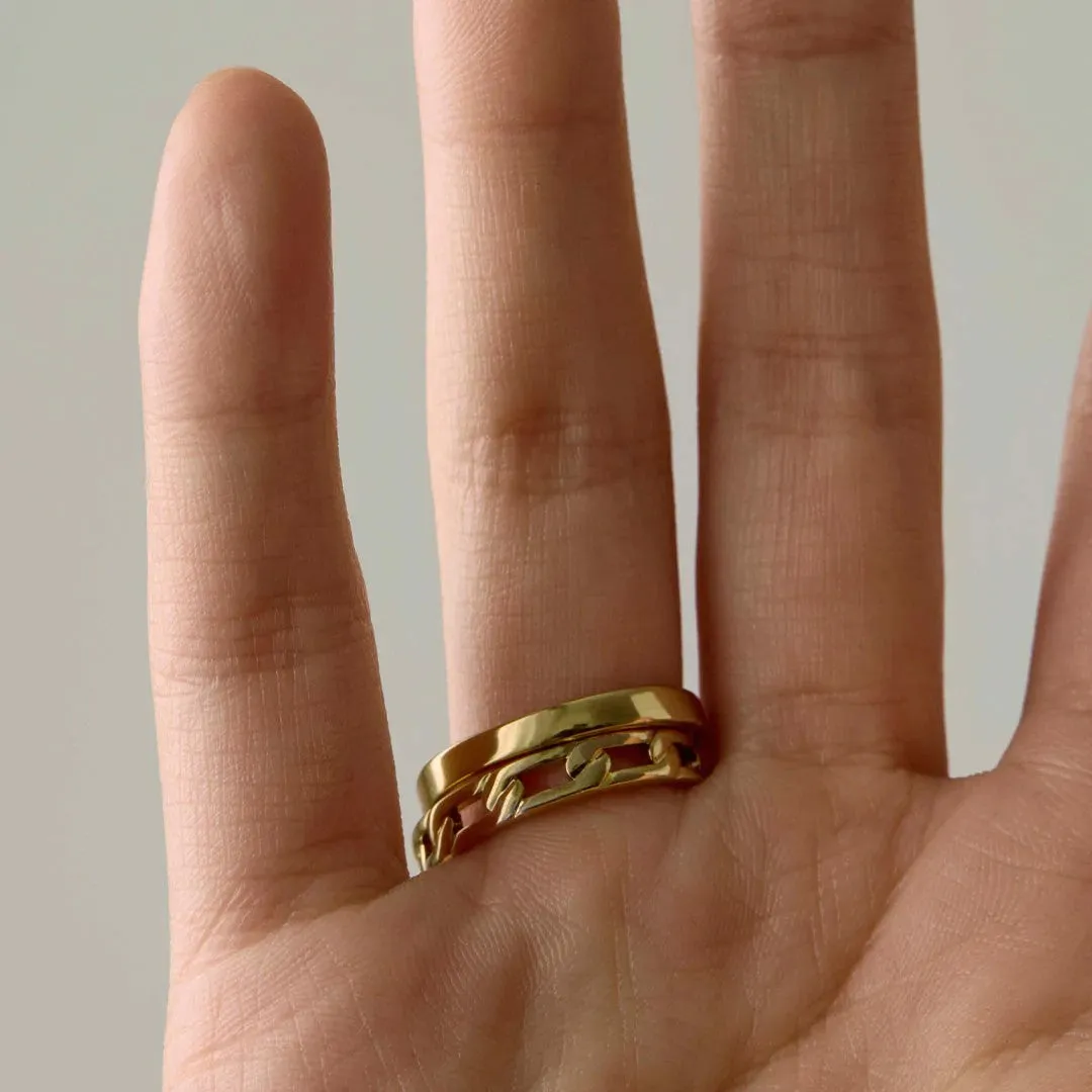 Brady Ring Set (Gold)