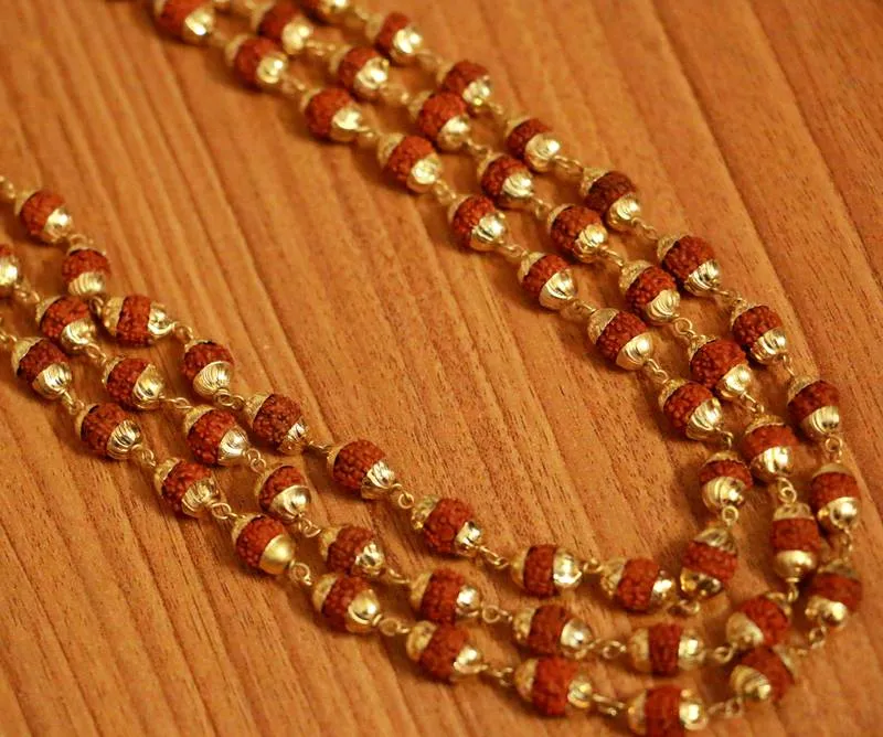 Brown crystal necklaces