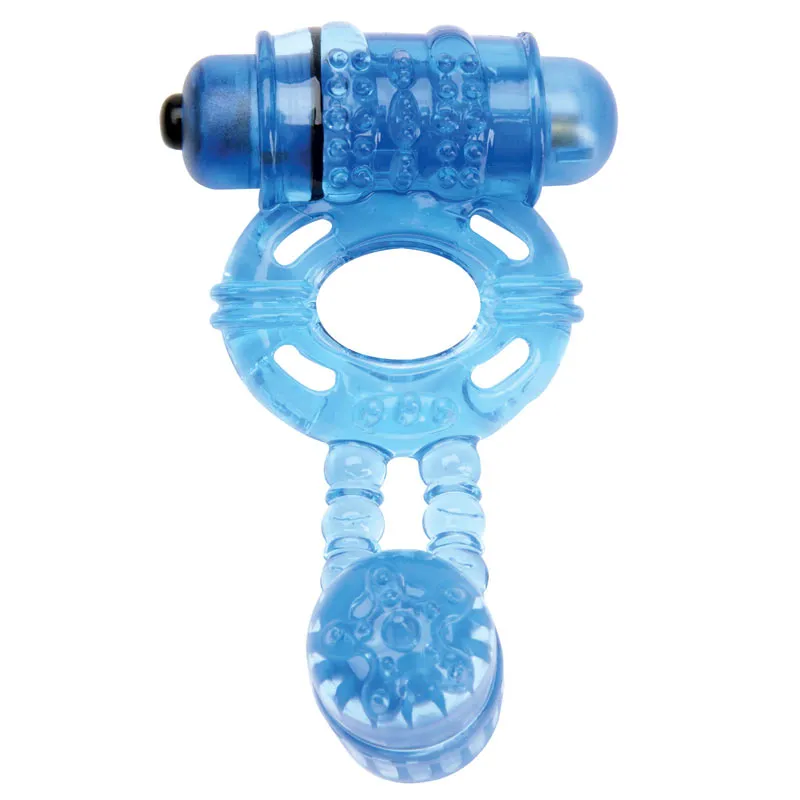 Climax Gems Blue Mood Dual Vibrating Ring