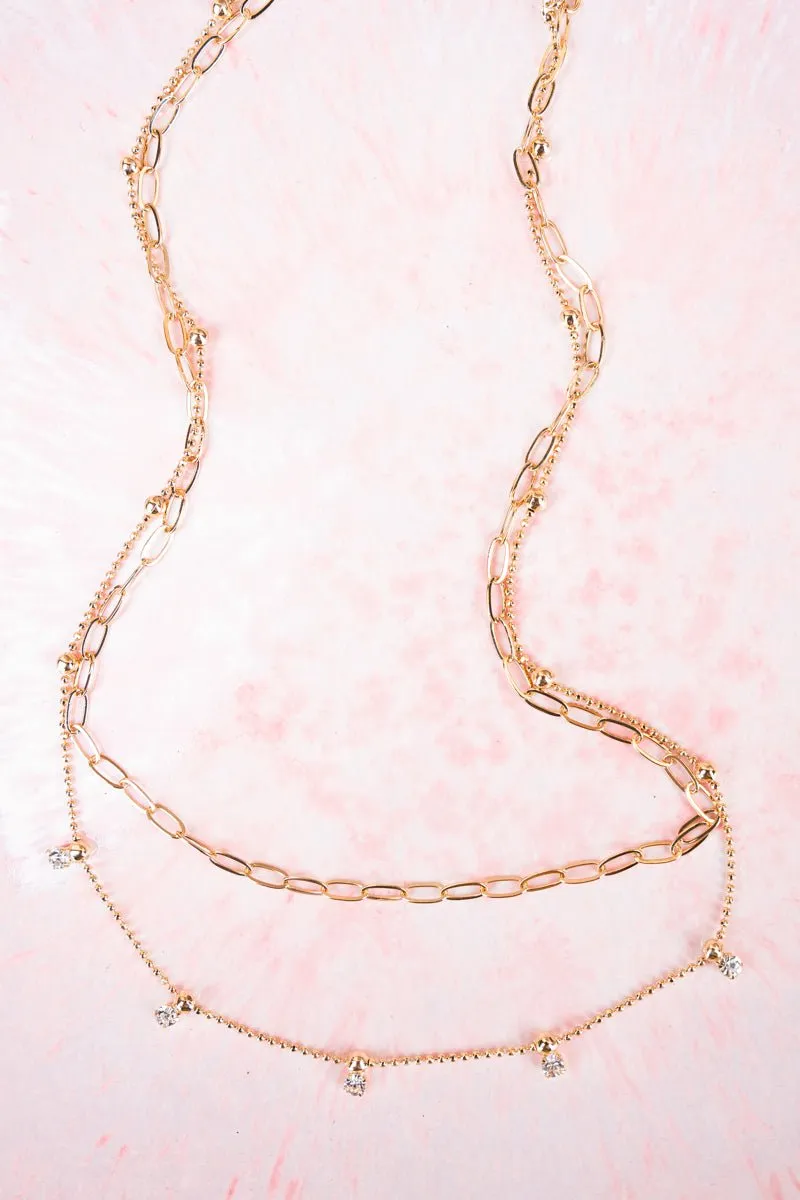 Crystal Avenue Melody Lane Goldton Necklace