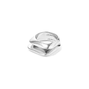 Cushion Ring Set (Silver)
