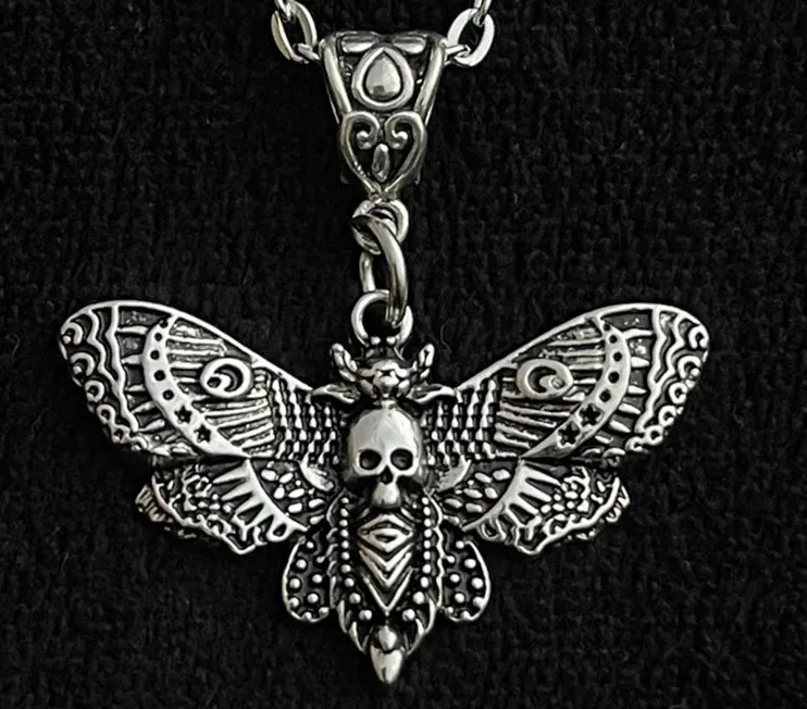 Death's Head Hawk-moth Necklace