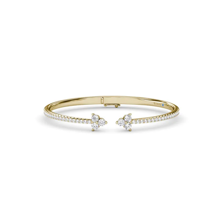 Diamond Trio Bangle