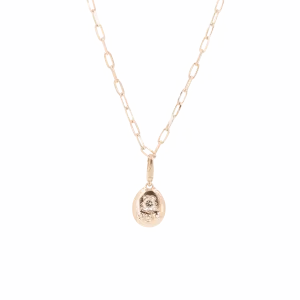 Egg machine necklace