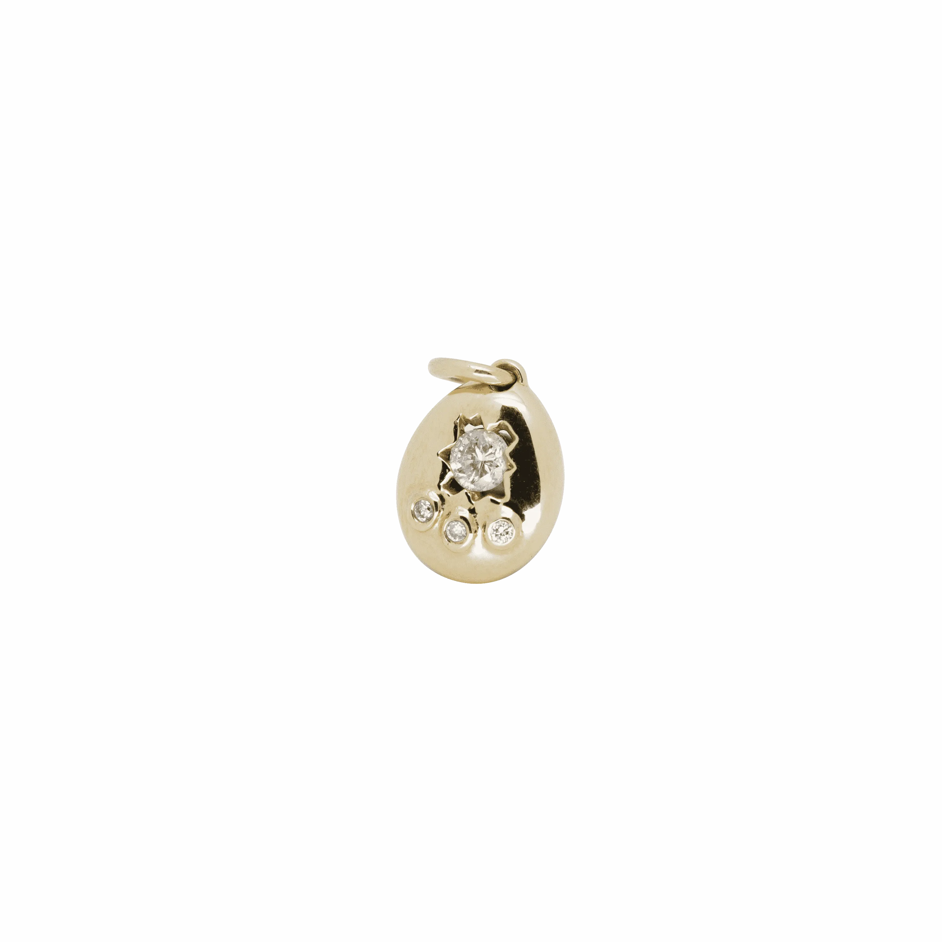 Egg machine necklace