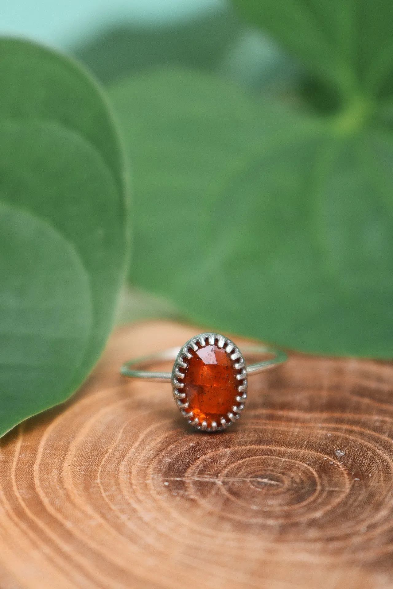Faceted Kaleidoscope Rings