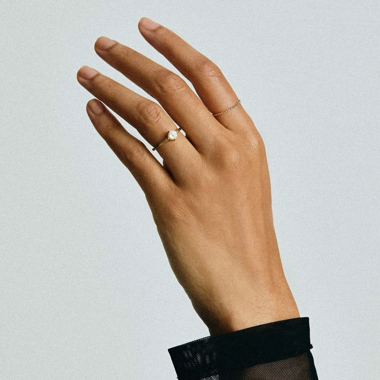 Full moon ring