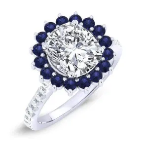 Gazania - Cushion Diamond Engagement Ring