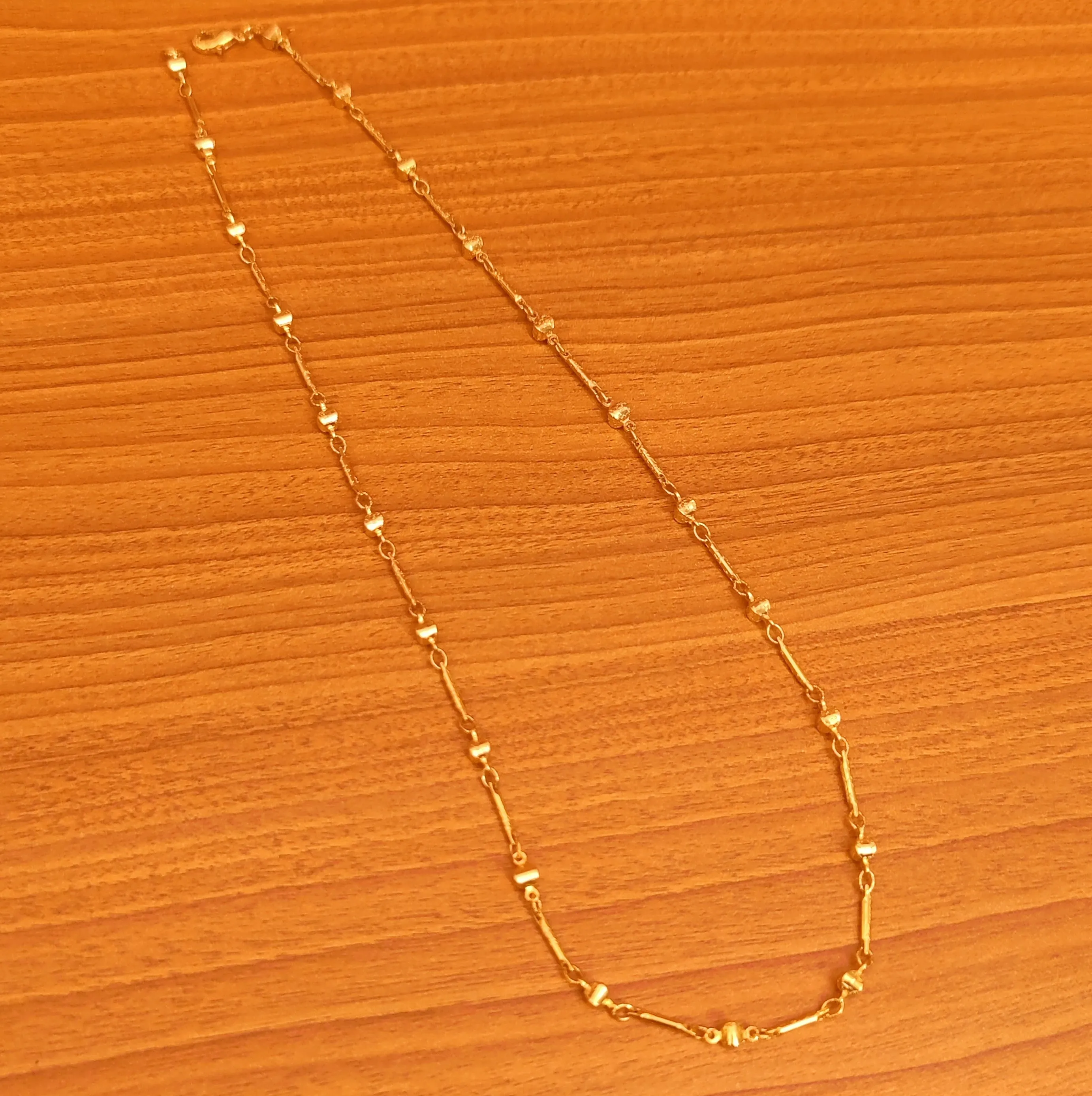 GOLD PLATED REAL GOLD LOOK NECKLACE CHAIN