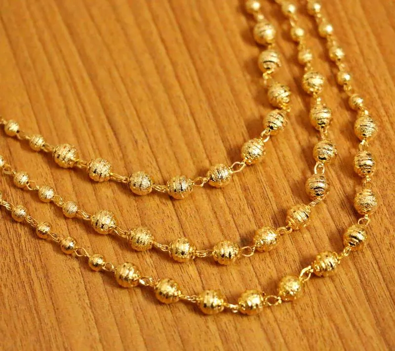 Gold swarovski crystal necklaces