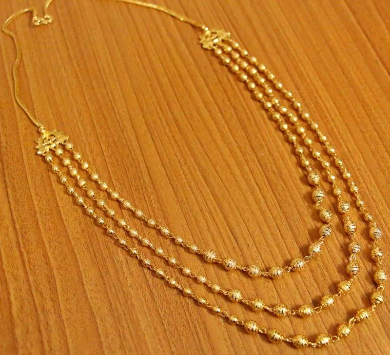 Gold swarovski crystal necklaces