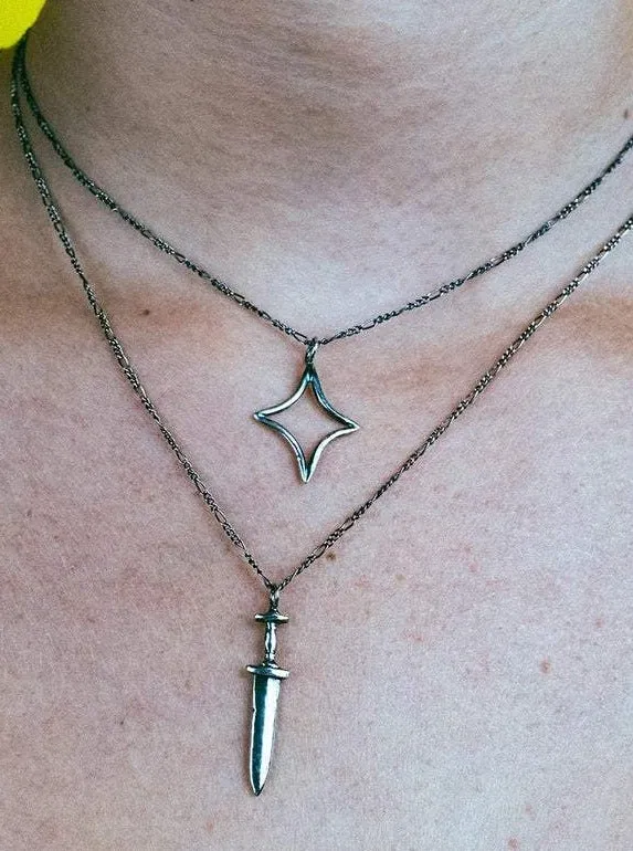 Hellhound Nebula Charm Necklace