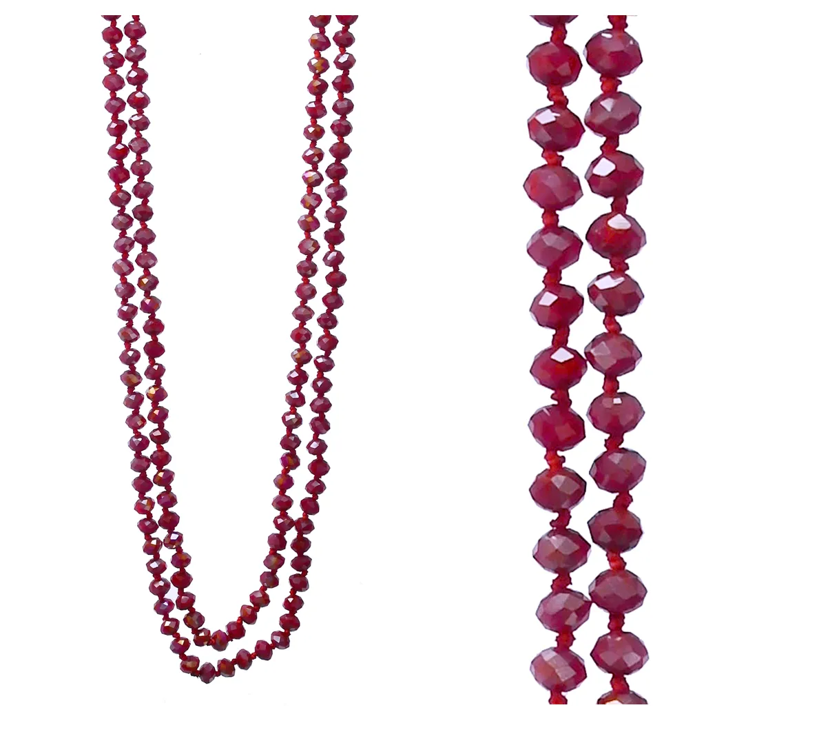 Long Beaded Necklaces