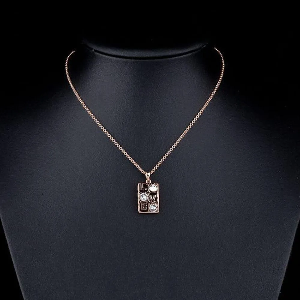 Love Design Stellux Austrian Crystal Necklace KPN0052