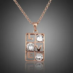 Love Design Stellux Austrian Crystal Necklace KPN0052