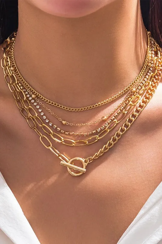 Make It Shine Layered Necklace