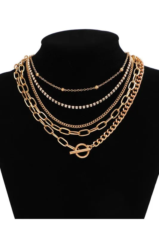 Make It Shine Layered Necklace