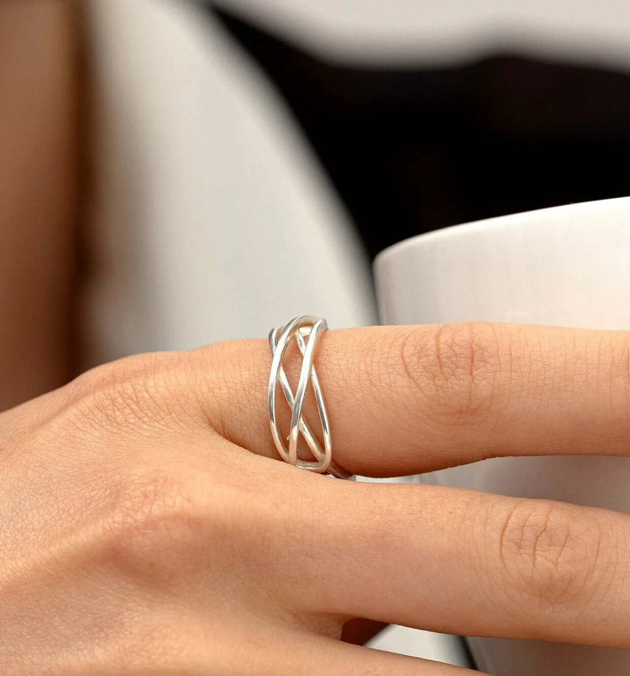 Minimalist Sterling Silver Ring