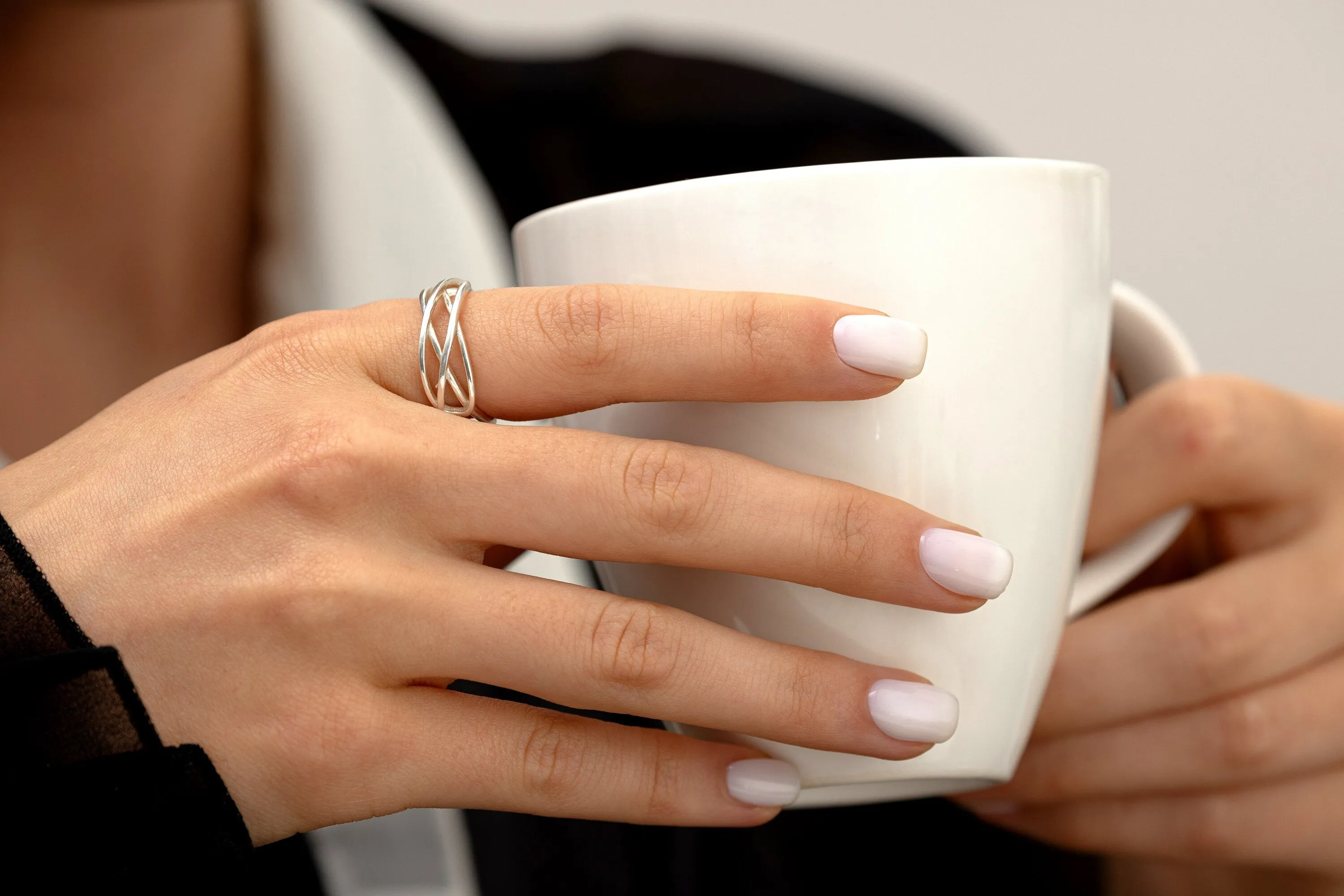 Minimalist Sterling Silver Ring