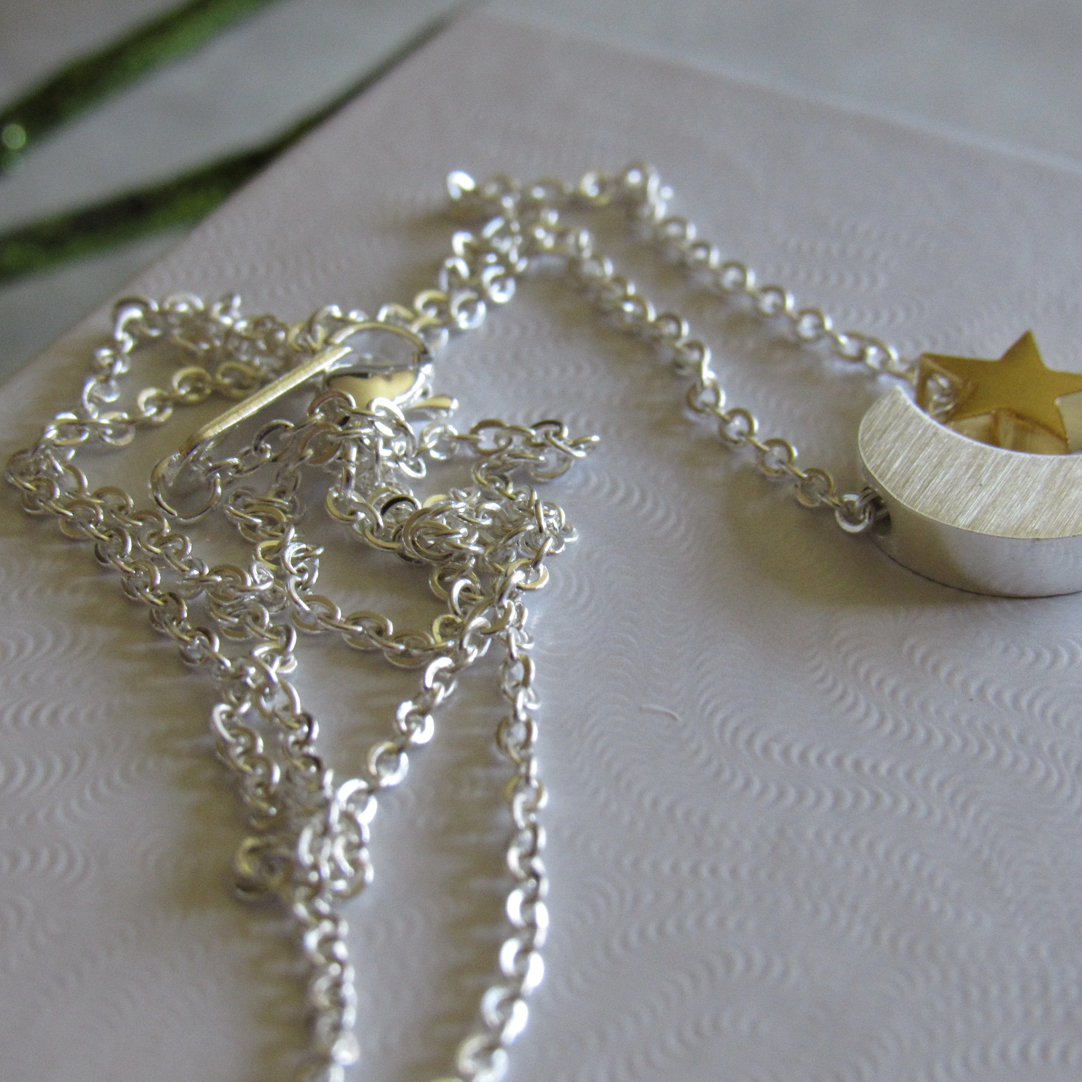 Moon & Star Necklace