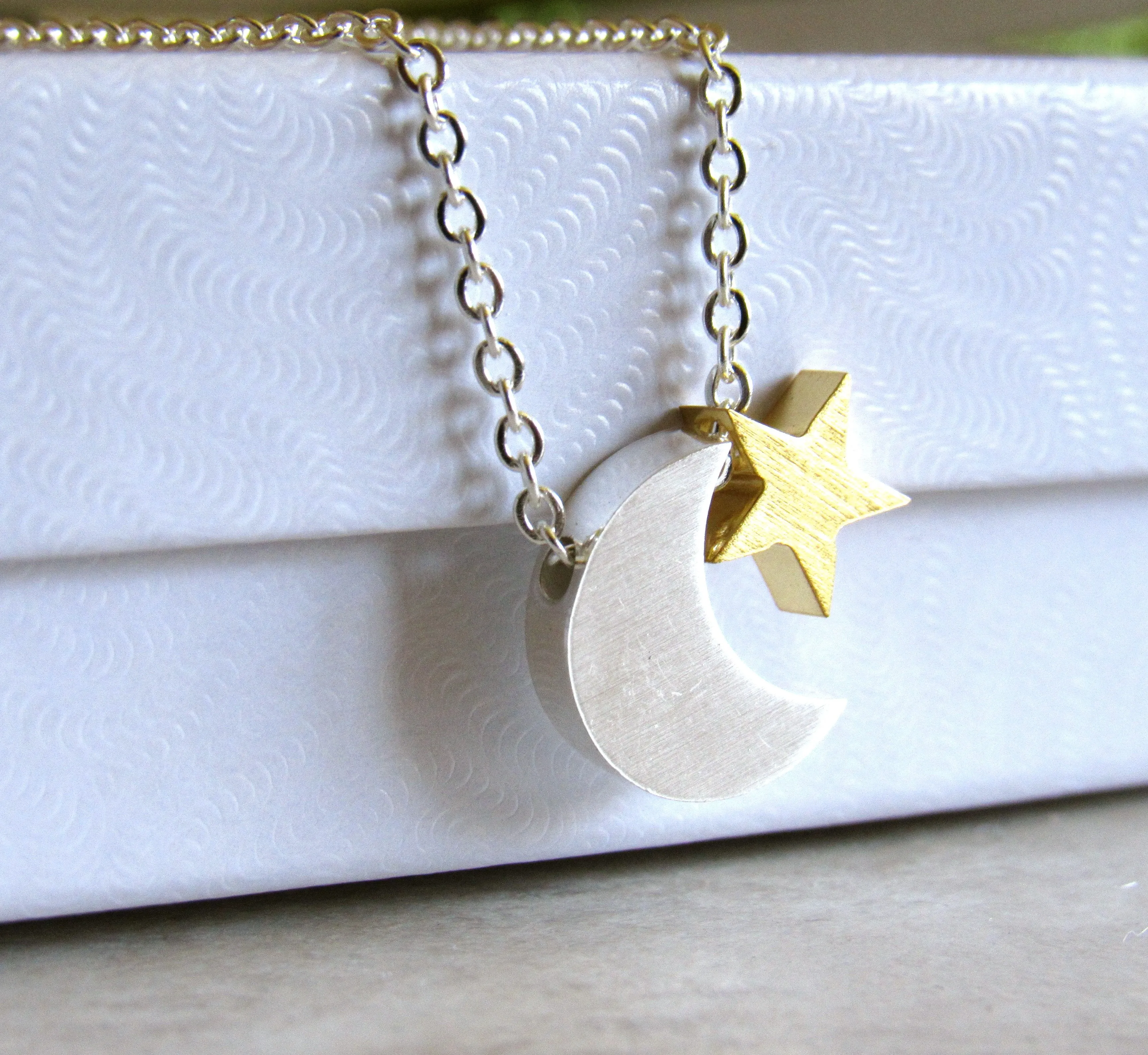 Moon & Star Necklace