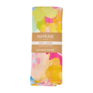 Napkin Set - Linen - Good Vibes
