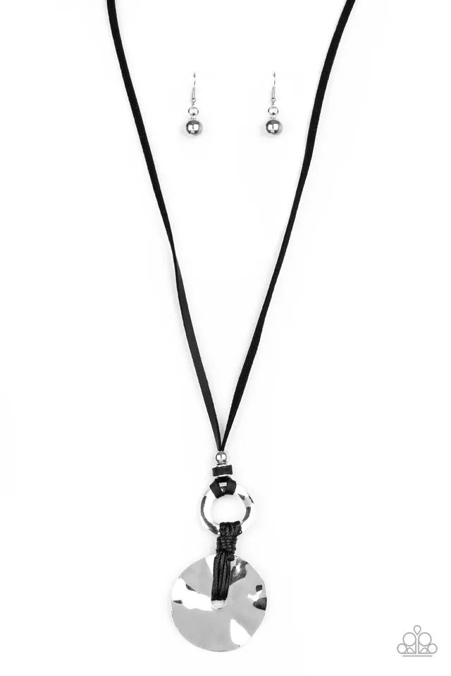 Paparazzi Necklace ~ Nautical Nomad - Black