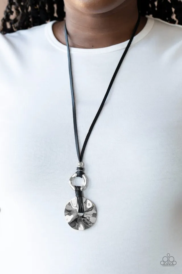 Paparazzi Necklace ~ Nautical Nomad - Black
