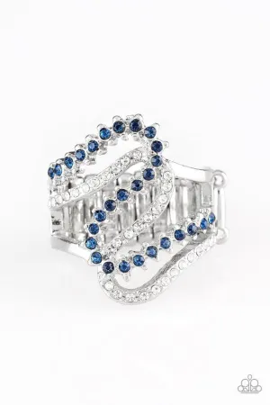 Paparazzi Ring ~ Make Waves - Blue