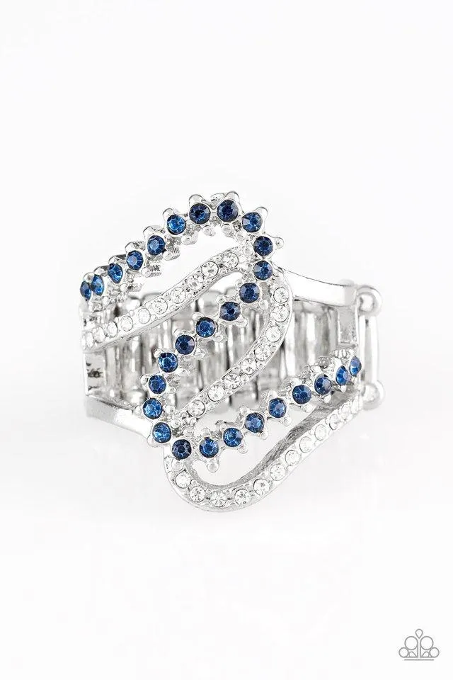 Paparazzi Ring ~ Make Waves - Blue