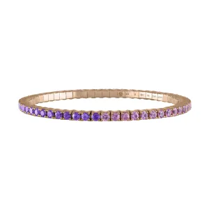 Purple & Pink Sapphires · Duet Bracelets