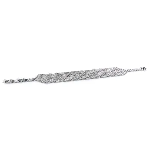 SG Liquid Metal C31 - AS Antique Silver Choker by Sergio Gutierrez