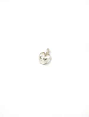 Signet Charm w/ Clasp Silver