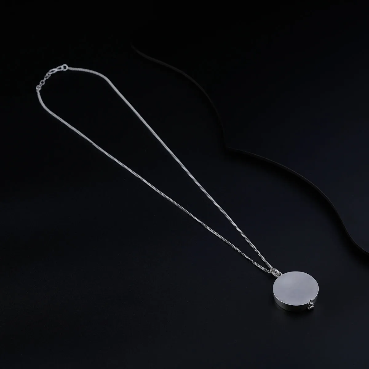 Silver Memory Pendant Necklace