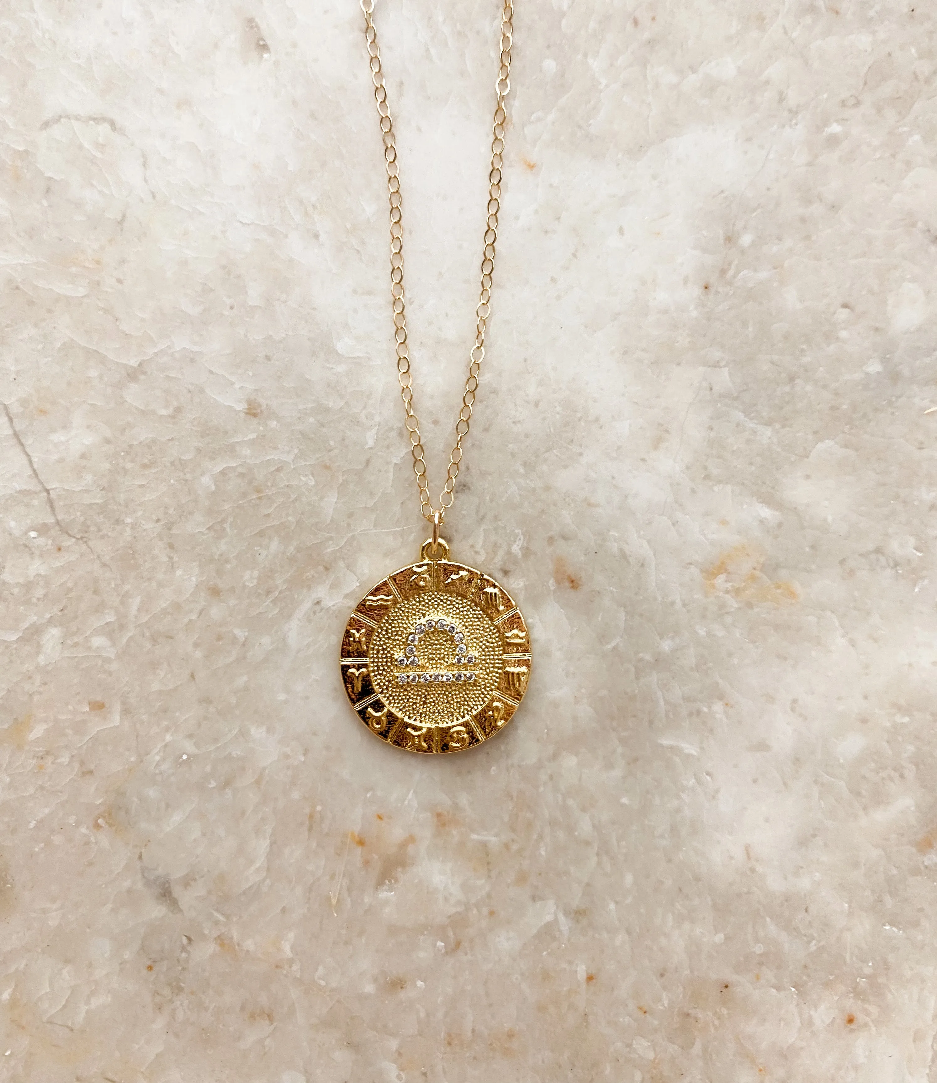 THE ZODIAC NECKLACE | GOLD FILLED