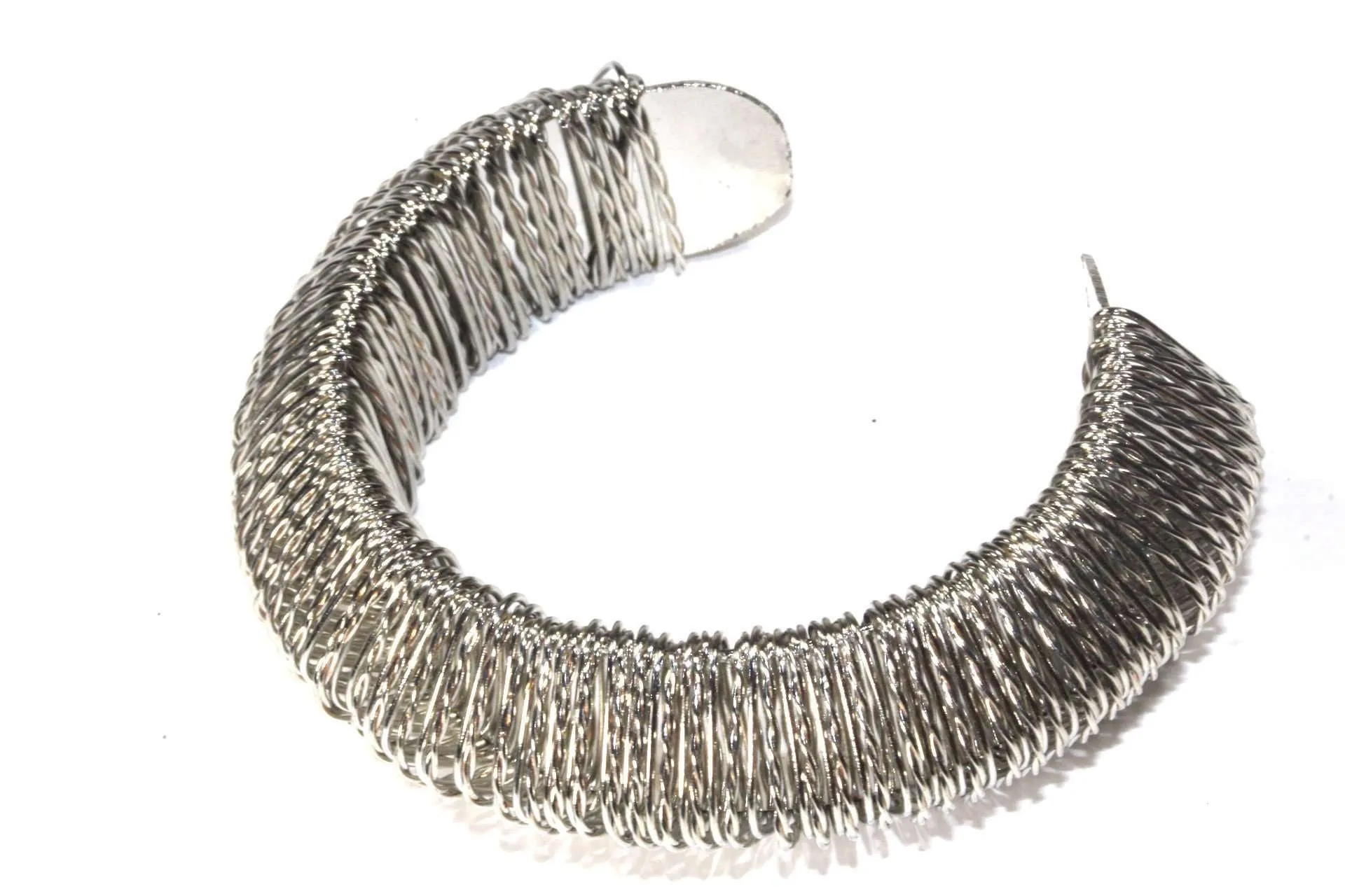 Woven Cuff Bangle Set
